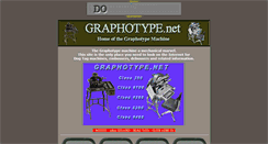 Desktop Screenshot of graphotype.net