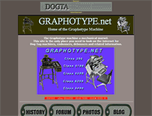 Tablet Screenshot of graphotype.net